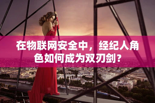在物联网安全中，经纪人角色如何成为双刃剑？
