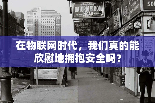 在物联网时代，我们真的能欣慰地拥抱安全吗？