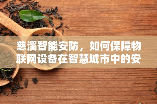 慈溪智能安防，如何保障物联网设备在智慧城市中的安全？