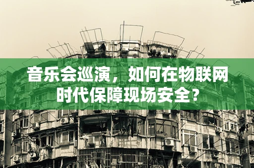 音乐会巡演，如何在物联网时代保障现场安全？