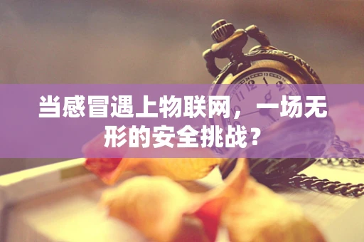 当感冒遇上物联网，一场无形的安全挑战？