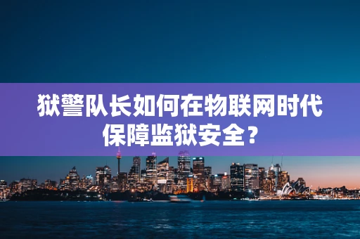 狱警队长如何在物联网时代保障监狱安全？