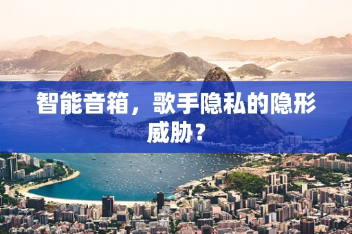 智能音箱，歌手隐私的隐形威胁？
