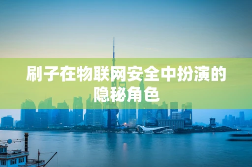 刷子在物联网安全中扮演的隐秘角色