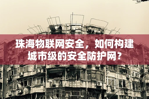 珠海物联网安全，如何构建城市级的安全防护网？