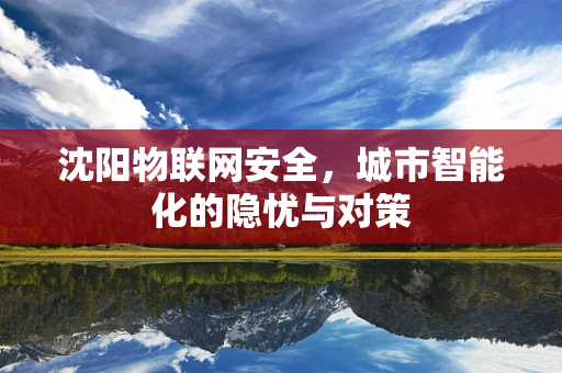 沈阳物联网安全，城市智能化的隐忧与对策