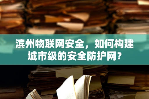 滨州物联网安全，如何构建城市级的安全防护网？