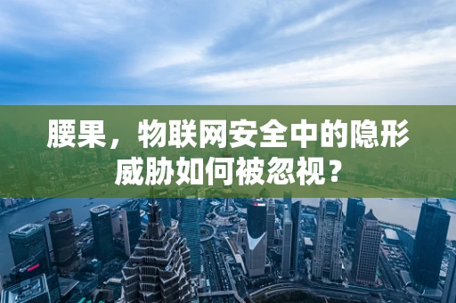 腰果，物联网安全中的隐形威胁如何被忽视？