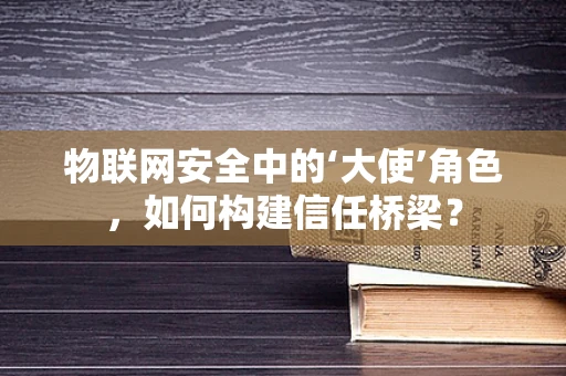 物联网安全中的‘大使’角色，如何构建信任桥梁？