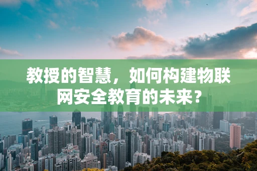 教授的智慧，如何构建物联网安全教育的未来？