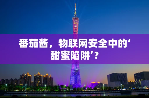 番茄酱，物联网安全中的‘甜蜜陷阱’？
