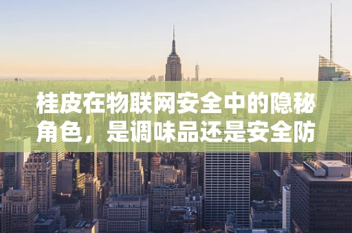 桂皮在物联网安全中的隐秘角色，是调味品还是安全防护剂？