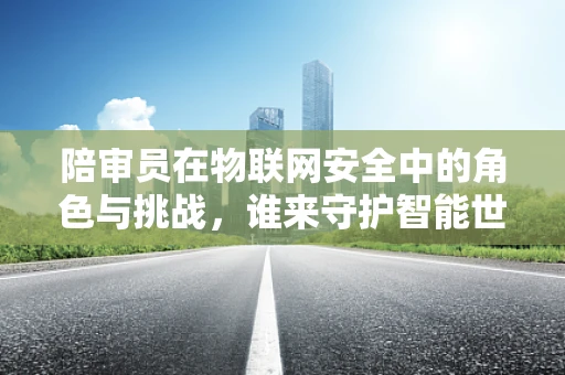 陪审员在物联网安全中的角色与挑战，谁来守护智能世界的‘眼睛’？