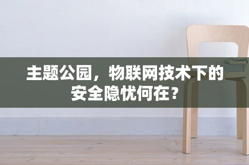 主题公园，物联网技术下的安全隐忧何在？
