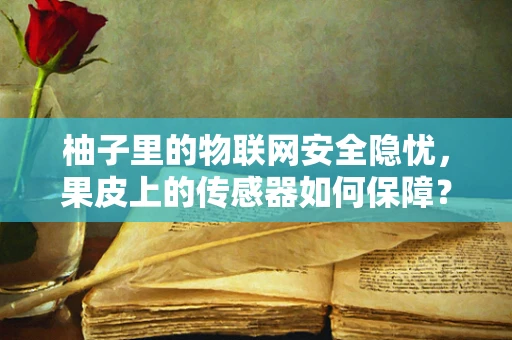 柚子里的物联网安全隐忧，果皮上的传感器如何保障？
