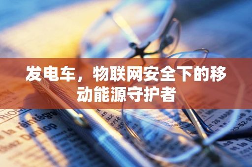 发电车，物联网安全下的移动能源守护者