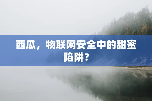 西瓜，物联网安全中的甜蜜陷阱？