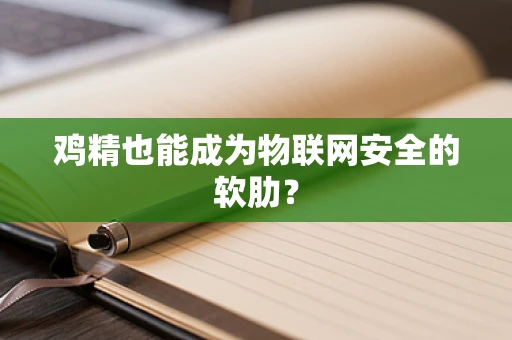 鸡精也能成为物联网安全的软肋？
