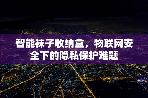 智能袜子收纳盒，物联网安全下的隐私保护难题
