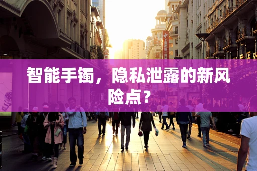 智能手镯，隐私泄露的新风险点？