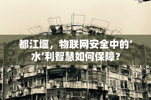 都江堰，物联网安全中的‘水’利智慧如何保障？