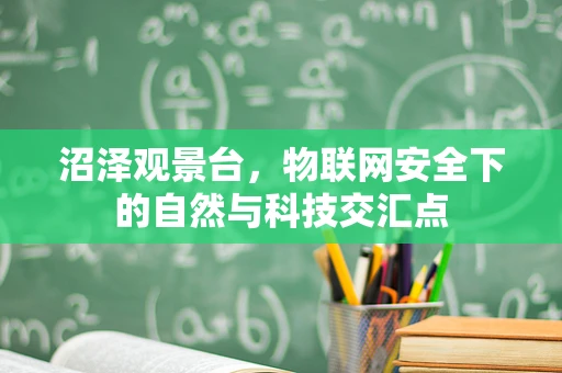 沼泽观景台，物联网安全下的自然与科技交汇点