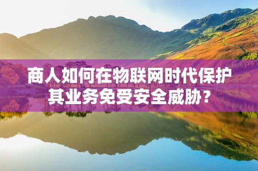 商人如何在物联网时代保护其业务免受安全威胁？