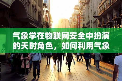气象学在物联网安全中扮演的天时角色，如何利用气象数据增强网络安全防御？