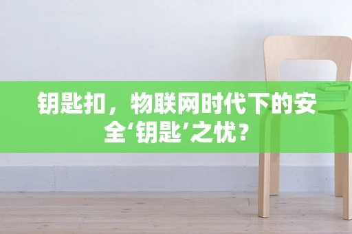 钥匙扣，物联网时代下的安全‘钥匙’之忧？