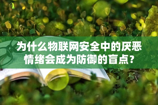 为什么物联网安全中的厌恶情绪会成为防御的盲点？