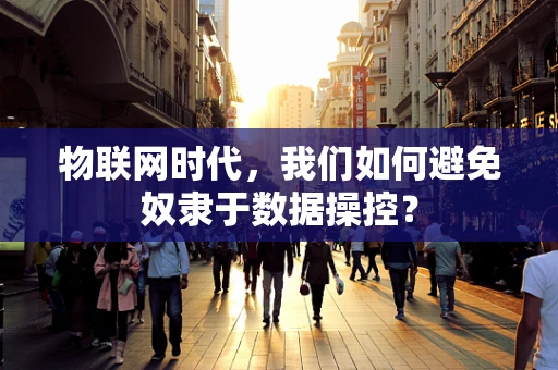 物联网时代，我们如何避免奴隶于数据操控？