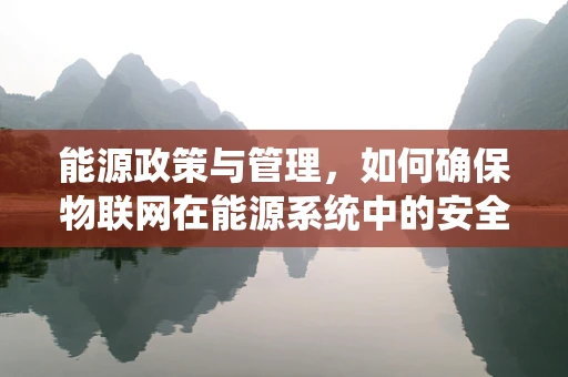 能源政策与管理，如何确保物联网在能源系统中的安全？
