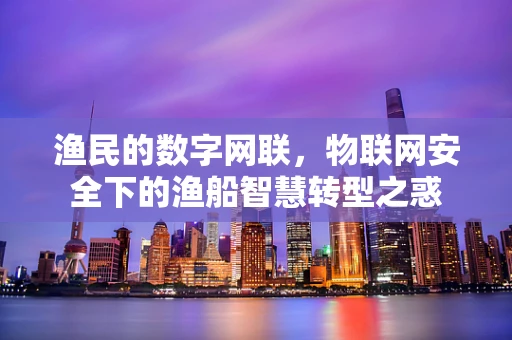 渔民的数字网联，物联网安全下的渔船智慧转型之惑