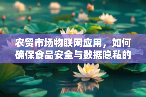 农贸市场物联网应用，如何确保食品安全与数据隐私的双重保障？