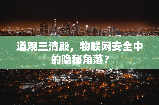 道观三清殿，物联网安全中的隐秘角落？