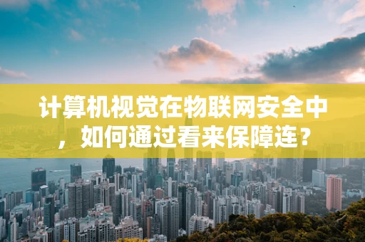 计算机视觉在物联网安全中，如何通过看来保障连？