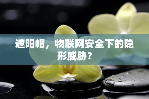 遮阳帽，物联网安全下的隐形威胁？