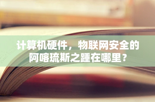 计算机硬件，物联网安全的阿喀琉斯之踵在哪里？