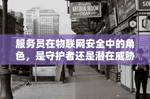 服务员在物联网安全中的角色，是守护者还是潜在威胁？