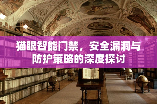 猫眼智能门禁，安全漏洞与防护策略的深度探讨