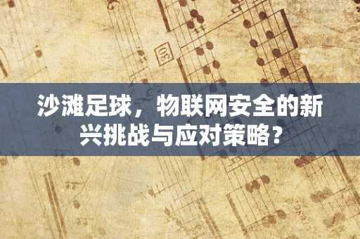 沙滩足球，物联网安全的新兴挑战与应对策略？