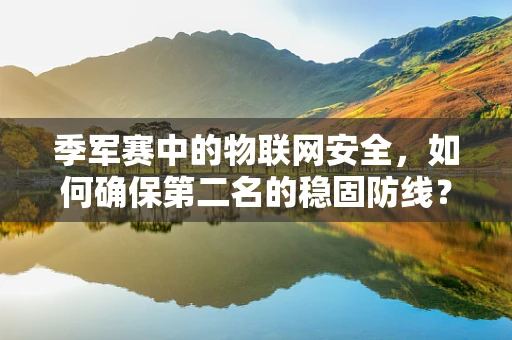 季军赛中的物联网安全，如何确保第二名的稳固防线？
