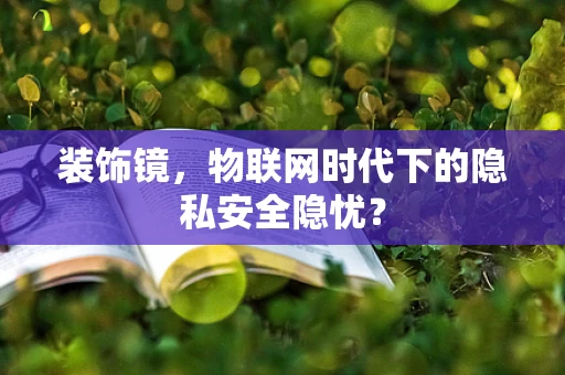 装饰镜，物联网时代下的隐私安全隐忧？