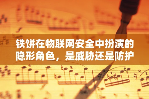铁饼在物联网安全中扮演的隐形角色，是威胁还是防护？