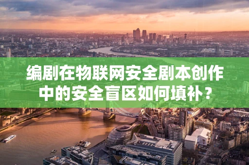 编剧在物联网安全剧本创作中的安全盲区如何填补？