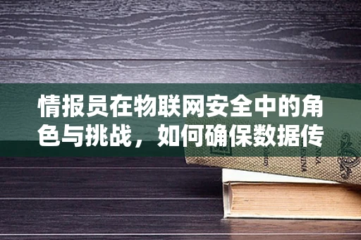 情报员在物联网安全中的角色与挑战，如何确保数据传输的隐秘性？