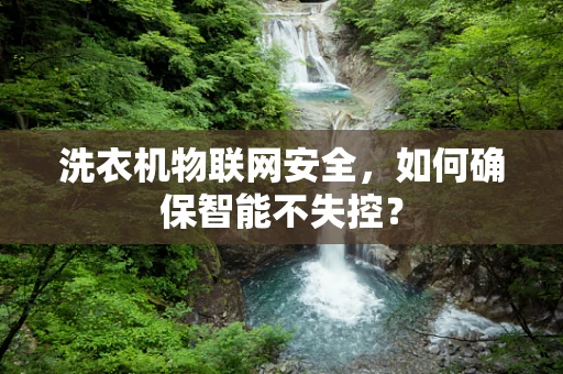 洗衣机物联网安全，如何确保智能不失控？