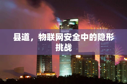 县道，物联网安全中的隐形挑战