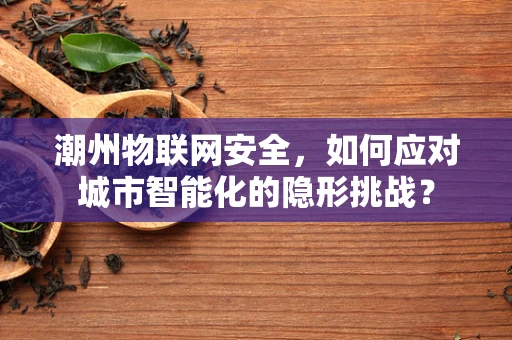潮州物联网安全，如何应对城市智能化的隐形挑战？