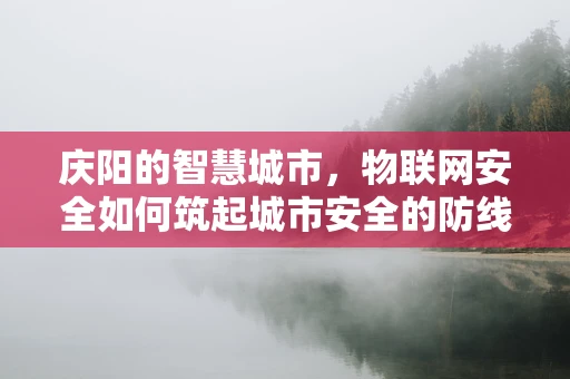 庆阳的智慧城市，物联网安全如何筑起城市安全的防线？
